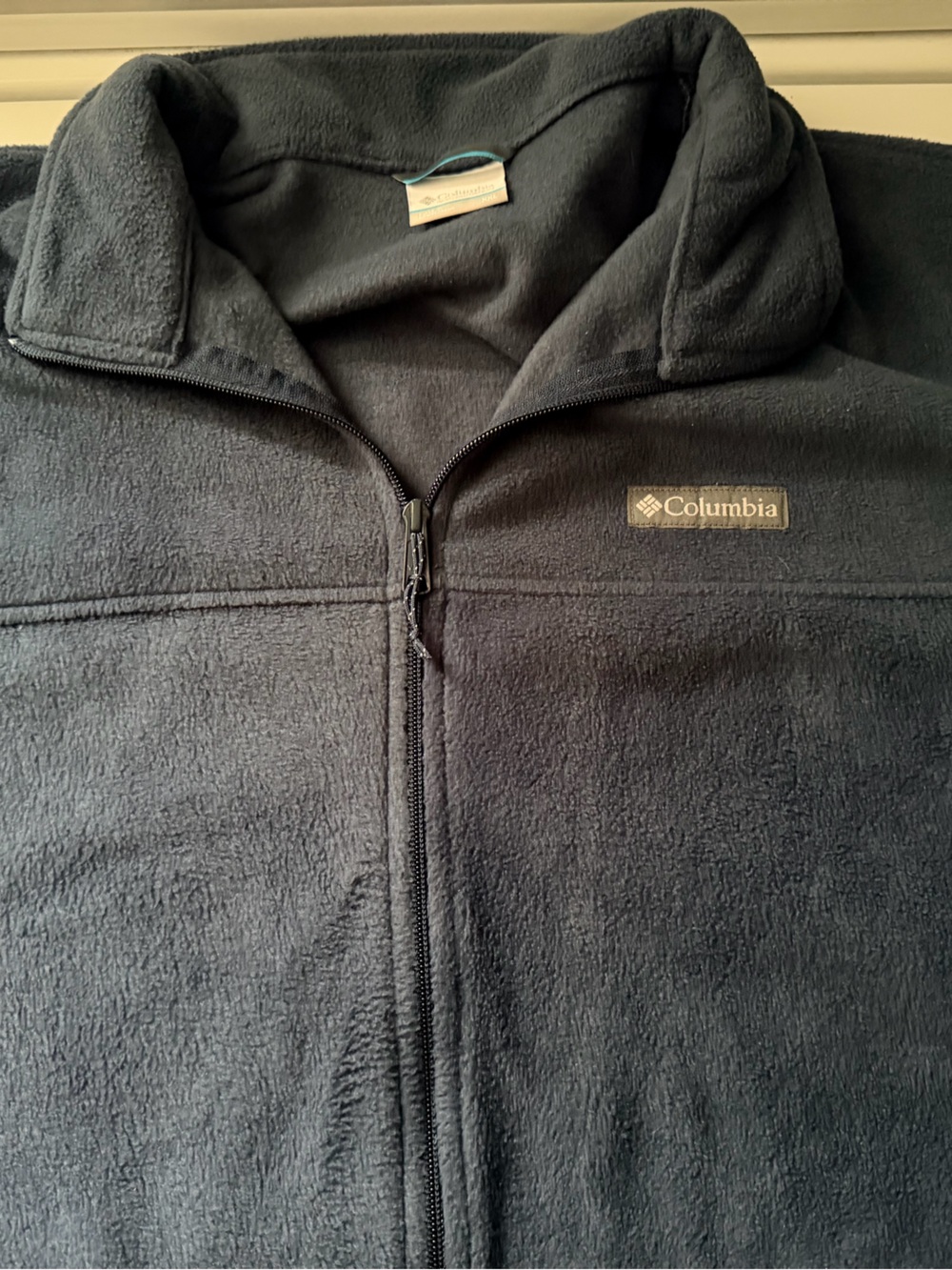 Columbia Men’s Full-Zip Fleece Jacket - Black
